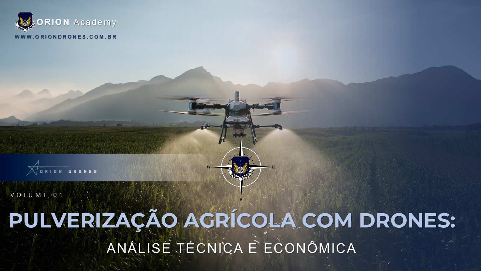 Pulverização Agrícola com Drones – Análise Técnica e Econômica